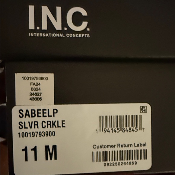 INC International Concepts Shiny Gold Heeled Boots - Picture 4 of 4